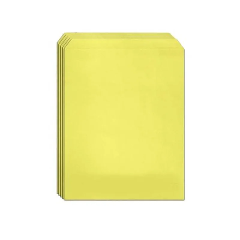 پاکت مقوایی سایز A4 زرد  بسته 100 عددی