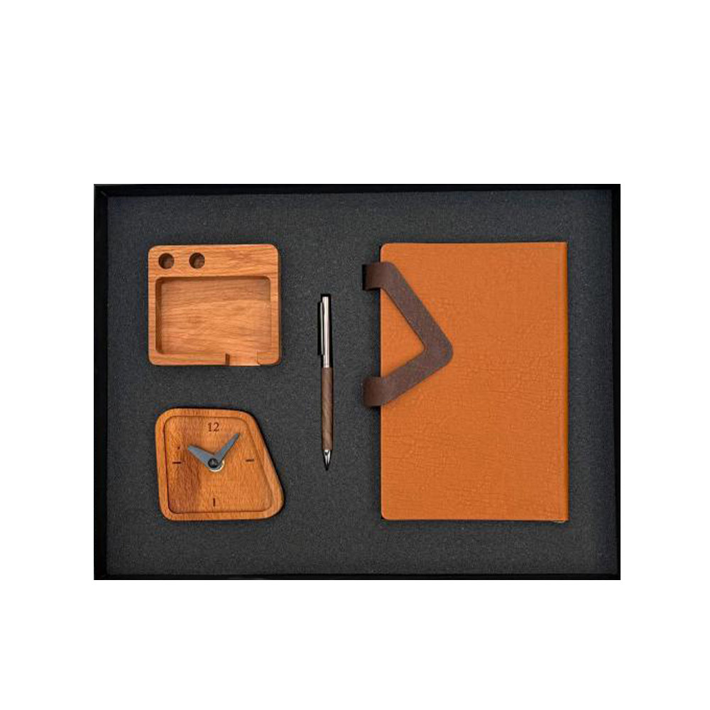 ست هدیه چوبی 1405 آداک کد 003 - حکاکی اسم و لوگو