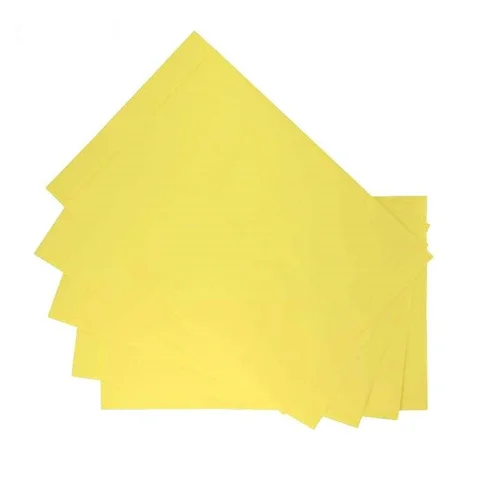 پاکت مقوایی سایز A5 زرد  بسته 100 عددی