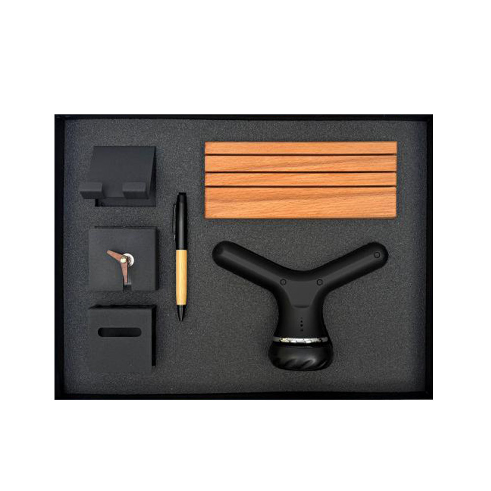 ست هدیه چوبی 1405 آداک کد 010 - حکاکی اسم و لوگو